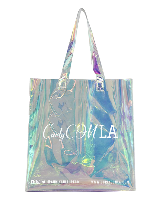 CurlyConLA "Iridescent Tote Bag"